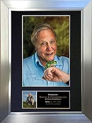 David attenborough signed for sale  Delivered anywhere in UK