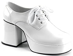 Disco shoes white for sale  Delivered anywhere in USA 