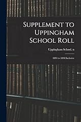 Supplement uppingham school for sale  Delivered anywhere in UK
