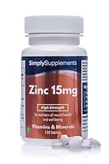 Zinc tablets 15mg for sale  Delivered anywhere in UK