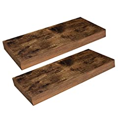 HOOBRO Floating Shelves, Wall Shelf Set of 2, 15.7 for sale  Delivered anywhere in USA 