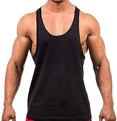 Men bodybuilding tank for sale  Delivered anywhere in UK