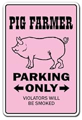 Pig farmer sign for sale  Delivered anywhere in USA 