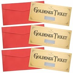 Stück goldenes ticket gebraucht kaufen  Wird an jeden Ort in Deutschland