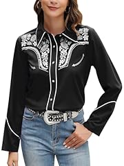 Western shirts women for sale  Delivered anywhere in USA 
