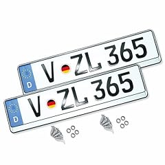Vzl kennzeichenhalter autos gebraucht kaufen  Wird an jeden Ort in Deutschland