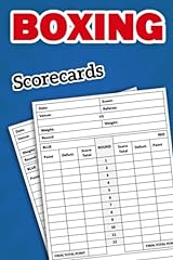 Boxing scorecards 100 for sale  Delivered anywhere in Ireland