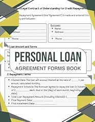 Personal loan agreement for sale  Delivered anywhere in USA 