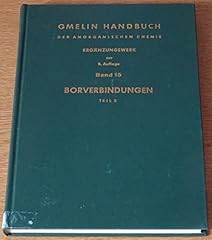 Carborane ergänzungswerk band gebraucht kaufen  Wird an jeden Ort in Deutschland