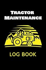 Tractor maintenance log for sale  Delivered anywhere in UK