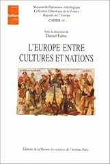 Europe entre cultures gebraucht kaufen  Wird an jeden Ort in Deutschland