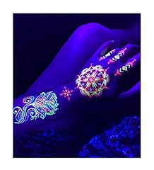 Temporary tattoos glow for sale  Delivered anywhere in USA 