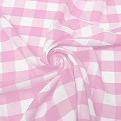 Checkered gingham polypoplin for sale  Delivered anywhere in USA 