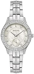 Bulova ladies crystal for sale  Delivered anywhere in USA 