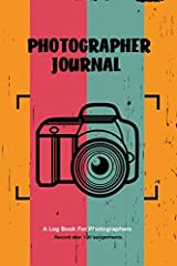 Photographer journal professional for sale  Delivered anywhere in USA 