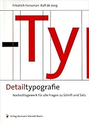 Detailtypografie nachschlagewe gebraucht kaufen  Wird an jeden Ort in Deutschland