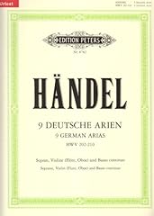 Handel german arias usato  Spedito ovunque in Italia 
