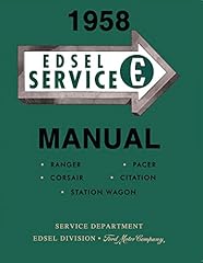 1958 edsel service for sale  Delivered anywhere in USA 