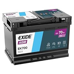 Exide technologies agm d'occasion  Livré partout en Belgiqu