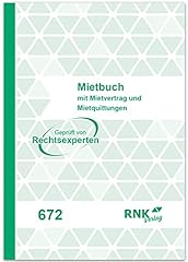 Rnkverlag 672 mietbuch gebraucht kaufen  Wird an jeden Ort in Deutschland