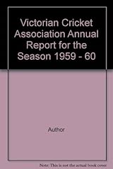 Victorian cricket association for sale  Delivered anywhere in UK