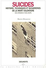 Suicides histoire techniques d'occasion  Livré partout en France