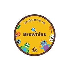 Welcome brownies badge for sale  Delivered anywhere in UK