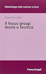 Focus group. teoria usato  Spedito ovunque in Italia 
