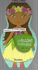 Dessine poupées îles d'occasion  Livré partout en France