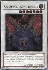 Yugioh chaoskönig erzunterwel gebraucht kaufen  Wird an jeden Ort in Deutschland