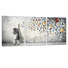 Novatique banksy canvas for sale  Delivered anywhere in USA 