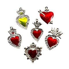 Mexican hearts milagros for sale  Delivered anywhere in USA 