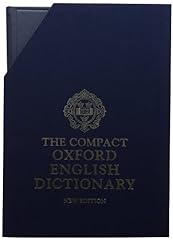 Compact edition oxford for sale  Delivered anywhere in USA 