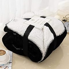 Sherpa fleece blanket for sale  Delivered anywhere in UK
