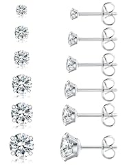 Pairs stud earrings for sale  Delivered anywhere in USA 