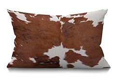 Bgbdeia cowhide cushion for sale  Delivered anywhere in UK