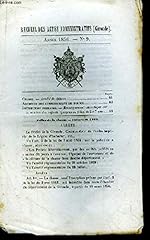 Recueil actes administratifs d'occasion  Livré partout en France