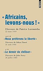 Africains levons suivi d'occasion  Livré partout en Belgiqu