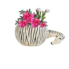 Zebra planter saucer for sale  Delivered anywhere in USA 
