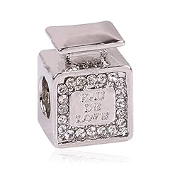Silver bead charms for sale  Delivered anywhere in UK