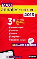 Maxi annales brevet d'occasion  Livré partout en France