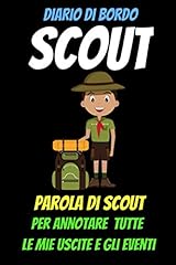 Diaro bordo scout usato  Spedito ovunque in Italia 