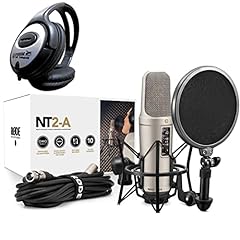 Rode NT2-A - Juego de micrófono y auriculares Keepdrum segunda mano  Se entrega en toda España 