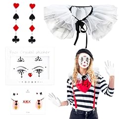 Clown tattoo karneval gebraucht kaufen  Wird an jeden Ort in Deutschland