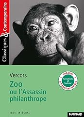 Zoo assassin philanthrope d'occasion  Livré partout en France