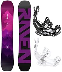 Raven set snowboard usato  Spedito ovunque in Italia 