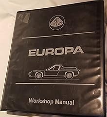 Lotus europa workshop for sale  Delivered anywhere in UK