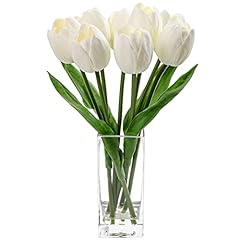 8pcs artificial tulips for sale  Delivered anywhere in UK