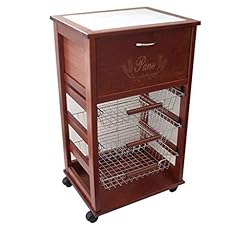 Carrello portapane portafrutta usato  Spedito ovunque in Italia 