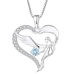Heart angel necklace for sale  Delivered anywhere in UK